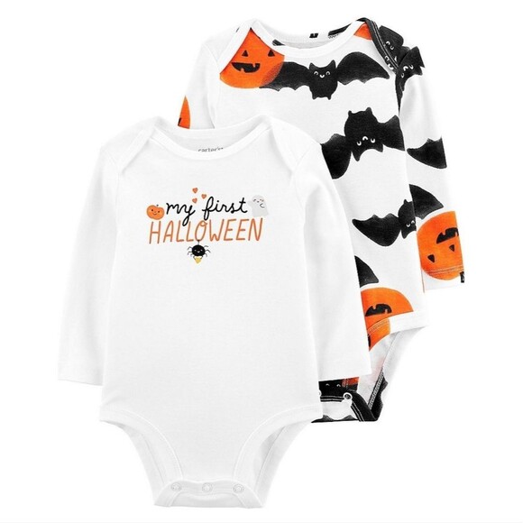 Carter's Halloween bodysuits 2-pack size 18m - Picture 1 of 4